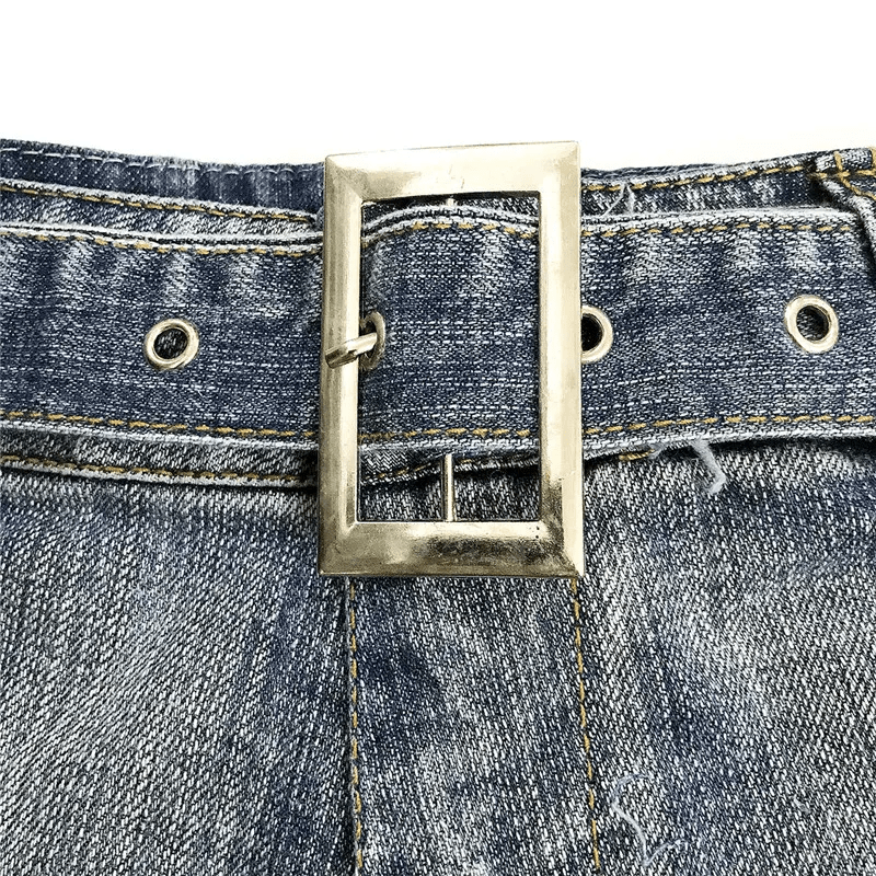 Women Sexy Low Waist Denim Raw Hem Ripped Hot Pants - Lovetoys wholesales shop