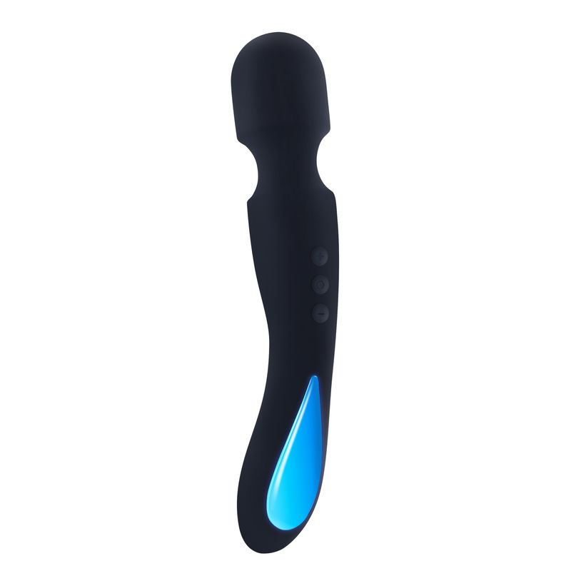 Women Vibrator Wand Massager Vibrator Sex Toy Black Big AV Wand - Lovetoys wholesales shop