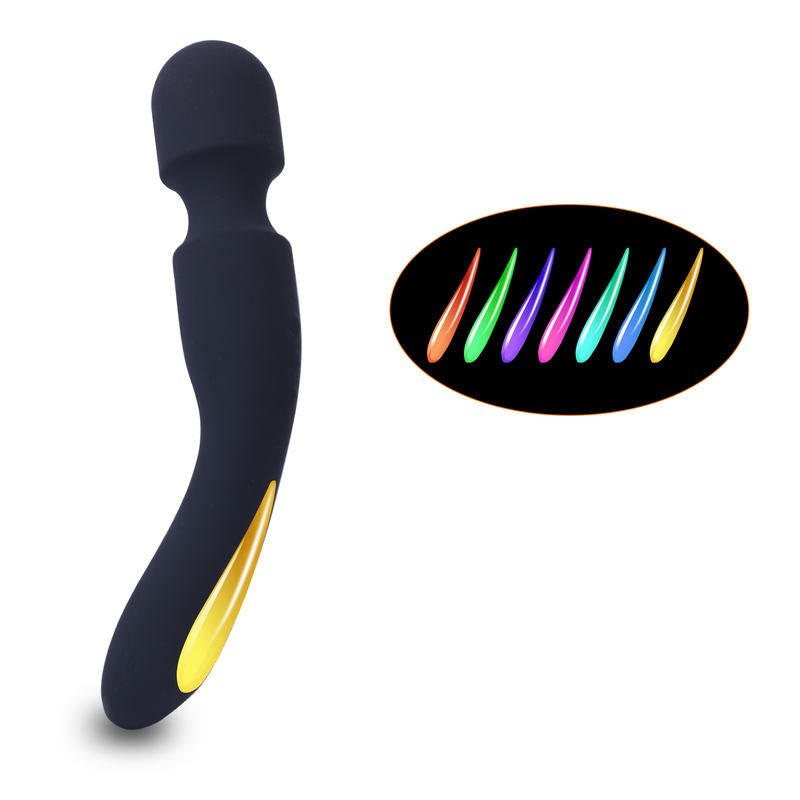 Women Vibrator Wand Massager Vibrator Sex Toy Black Big AV Wand - Lovetoys wholesales shop