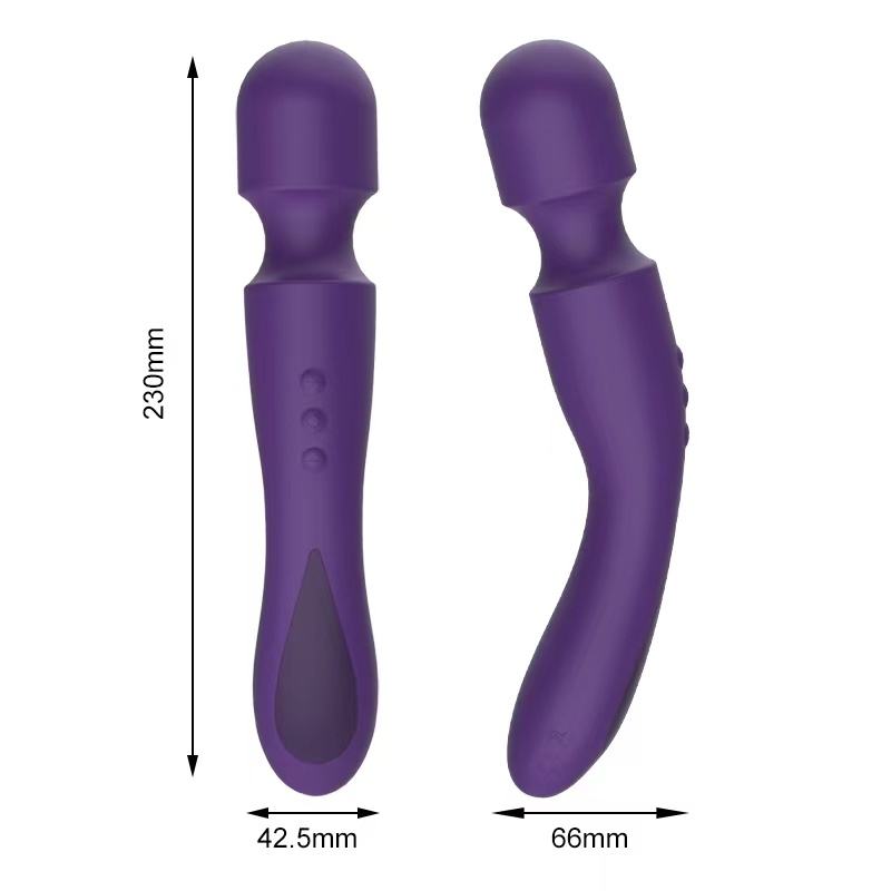 Women Vibrator Wand Massager Vibrator Sex Toy Black Big AV Wand - Lovetoys wholesales shop