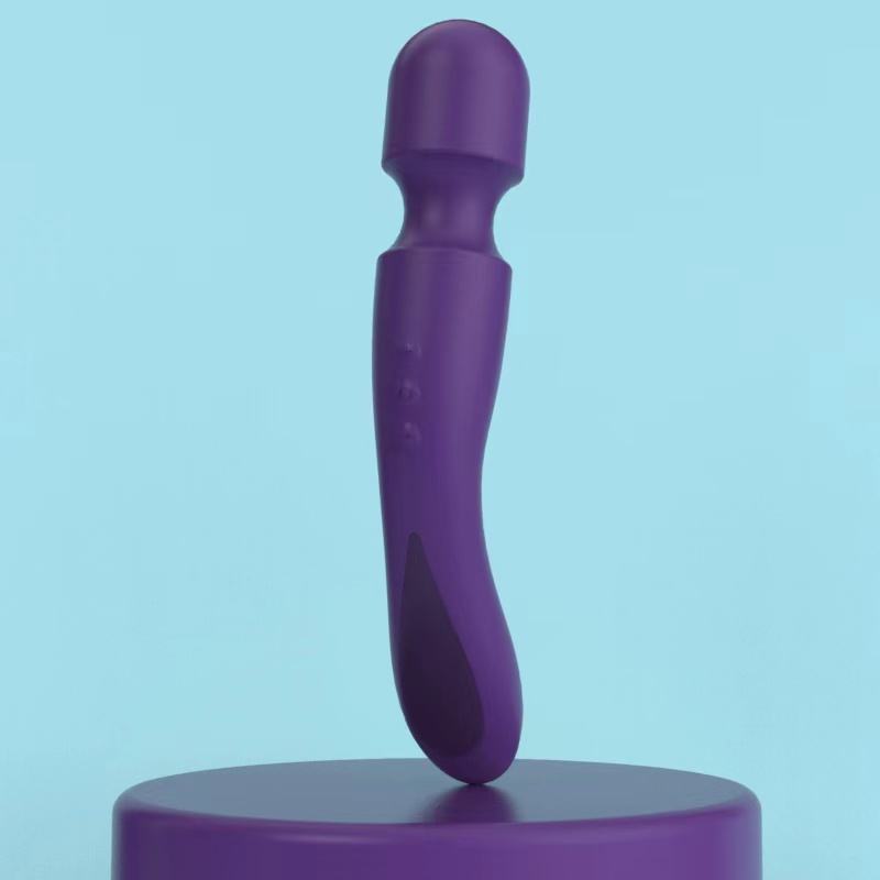Women Vibrator Wand Massager Vibrator Sex Toy Black Big AV Wand - Lovetoys wholesales shop