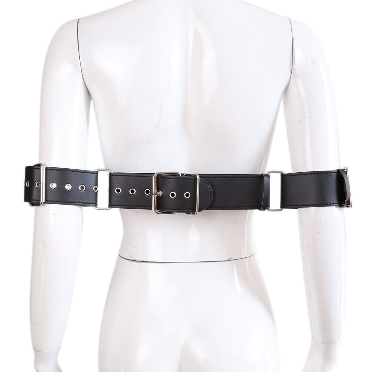 Wrist to Waist Leather Bondage Restrain - Lovetoys wholesales shop