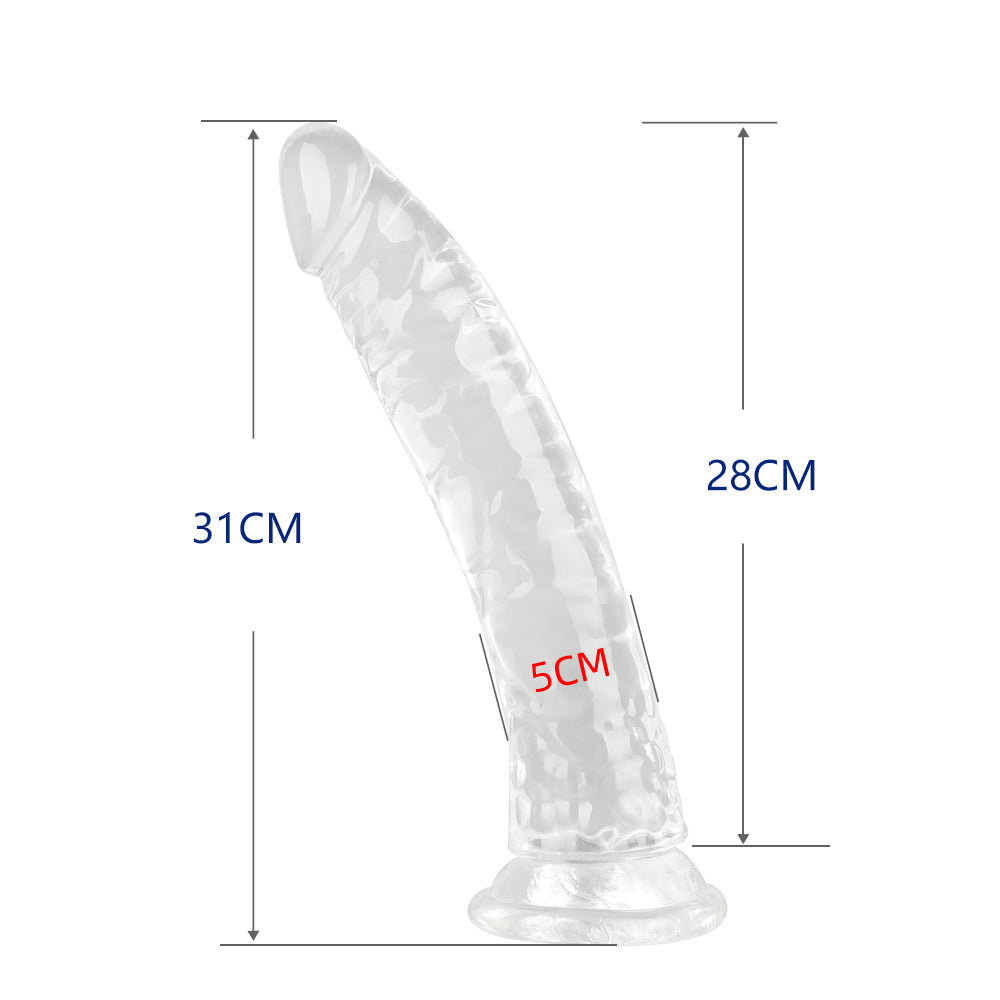 No Ball Transparent Realistic Cock