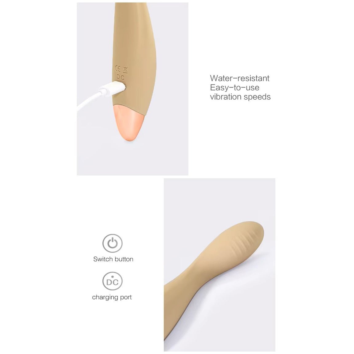 YY - 623 - 1439 Women Vibrations Masturbator G - Spot Vibrator Wand - Lovetoys wholesales shop